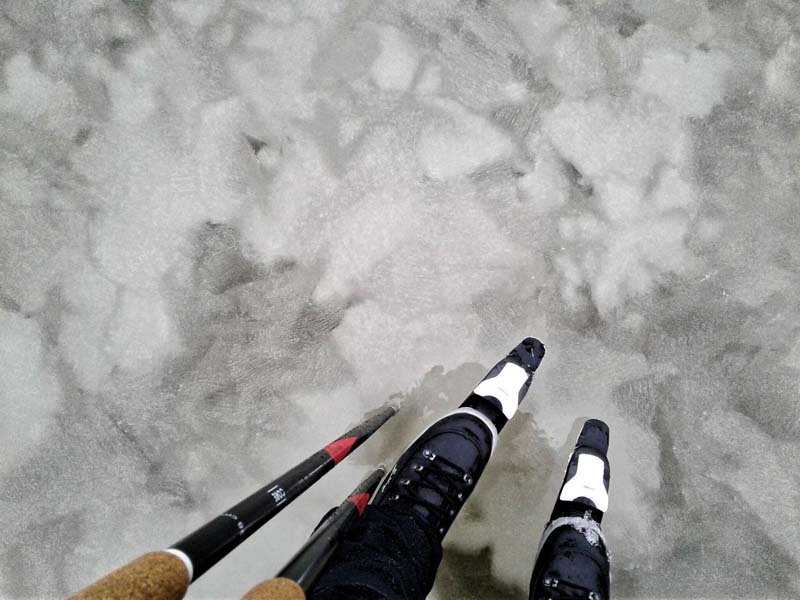 Långfärdsskrinning och säkerhet på isen